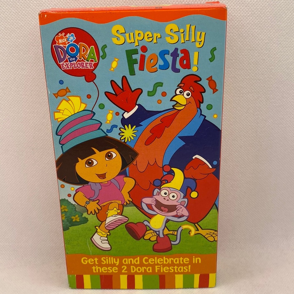 Dora The Explorer: Super Silly Fiesta! VHS Video Nick Jr.